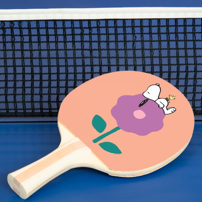Raquette De Ping Pong cacahuètes | Snoopy & Woodstock Flower Whististle (Insitu)