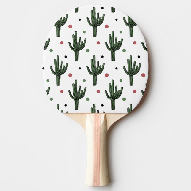 Raquette De Ping Pong Cactus (Devant)