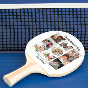 Raquette De Ping Pong Cadeau personnalisé pour maman mère Jour 9 Photo