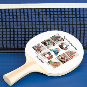 Raquette De Ping Pong Cadeau personnalisé pour papa Fête des pères 9 Pho