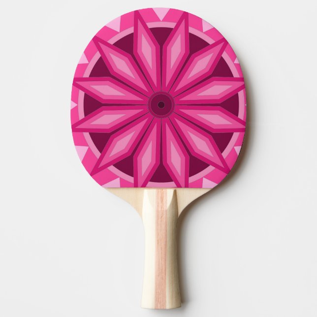 RAQUETTE DE PING PONG CADEAU PETIT AMI PETITE AMIE MARI FEMME COEUR D'AM (Devant)