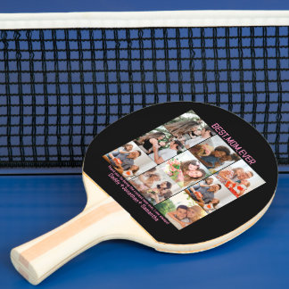 Raquette De Ping Pong Cadeau Pour Meilleure Maman Toujours Famille Photo