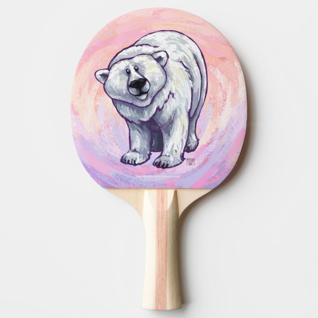 Raquette De Ping Pong Cadeaux et accessoires d'ours polaire (Devant)