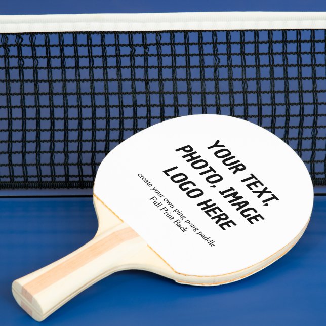 Raquette De Ping Pong Cadeaux Personnalisés Pour Hommes - Créez Votre Pr (Insitu)