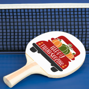 Raquette De Ping Pong Camion de Thanksgiving