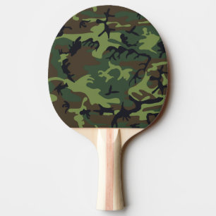 Raquette De Ping Pong Camo de Woodland