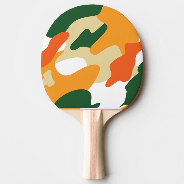 Raquette De Ping Pong camouflage (Devant)