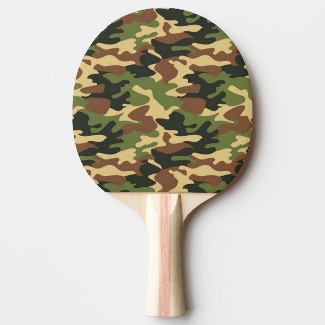 Raquette De Ping Pong camouflage (Devant)