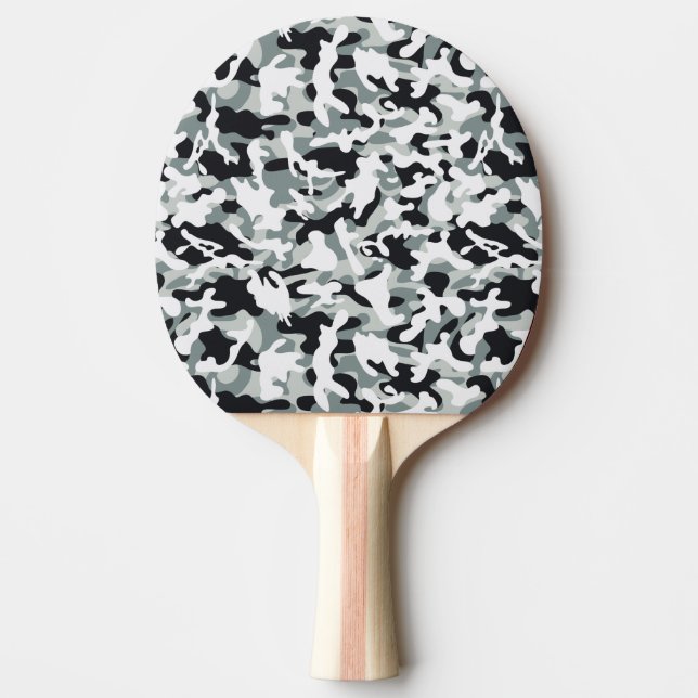 Raquette De Ping Pong Camouflage Poussière de Neige   (Devant)