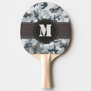 Raquette De Ping Pong Camouflage urbain