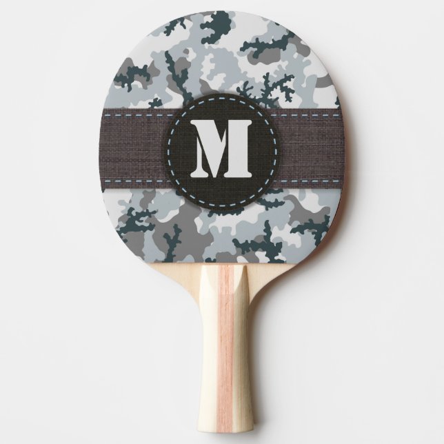 Raquette De Ping Pong Camouflage urbain (Devant)