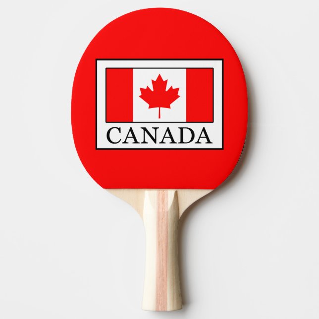 Raquette De Ping Pong Canada (Devant)