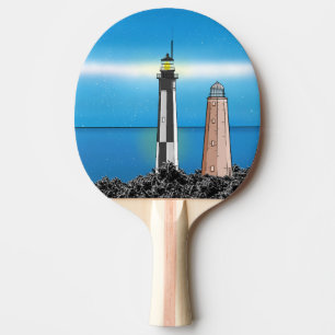 Raquette De Ping Pong Cape Henry Lighthouse Virginia Chesapeake Bay