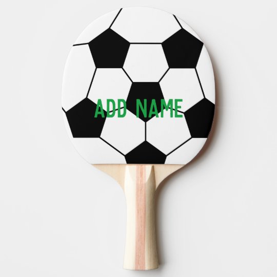 Raquette De Ping Pong Car De Ballon De Football Dessin Moderne Zazzle Fr