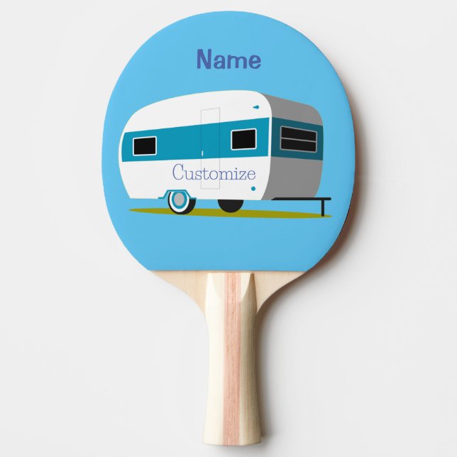 Raquette De Ping Pong Caravan Camper RV Thunder_Cove (Devant)