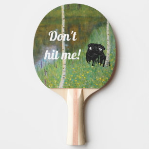 Raquette De Ping Pong Carlin Chien mignon Gustav Klimt Forest
