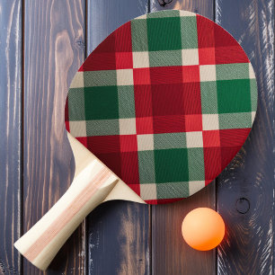 Raquette De Ping Pong Carreaux Écossais Highland Holly