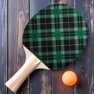 Raquette De Ping Pong Carreaux Vert des Highlands