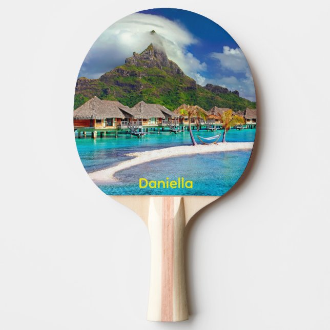 Raquette De Ping Pong Carte photo personnalisée Ping Pong Cadeau personn (Devant)