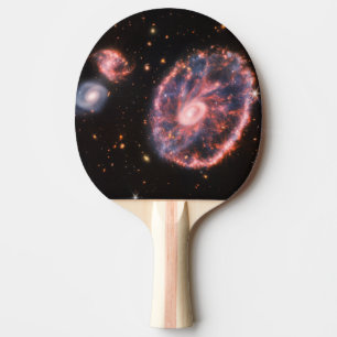 Raquette De Ping Pong Cartwheel Galaxy, James Webb Télescope Spatial