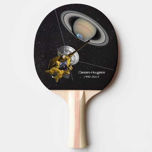 Raquette De Ping Pong Cassini Huygens à Saturne (Devant)