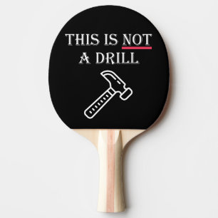 Raquette De Ping Pong Ce n'est pas un exercice amusant