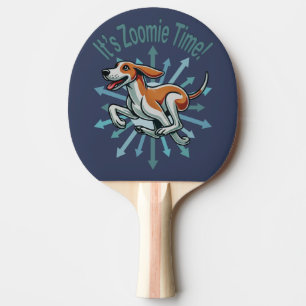 Raquette De Ping Pong C'est le moment de Zoomie Renard Américain