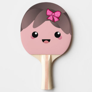 Raquette De Ping Pong C'est une fille   Révélation de genre de la petite