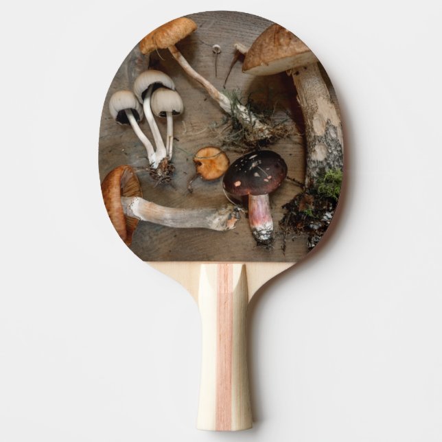 Raquette De Ping Pong Champignons d'amour des champignons (Devant)
