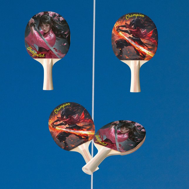 Raquette De Ping Pong Champion invaincu (Créateur téléchargé)