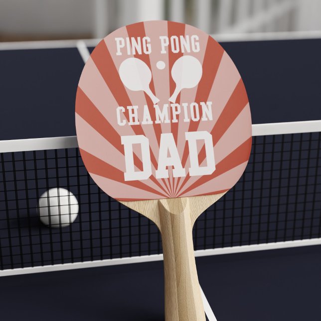 Raquette De Ping Pong Champion Papa Red Ping Paddle (Créateur téléchargé)
