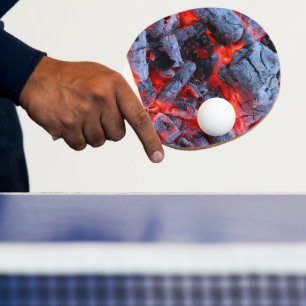 Raquette De Ping Pong Charbons chauds