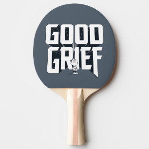Raquette De Ping Pong Charlie Brown "Good Grief" Rock Band Tee Graphic