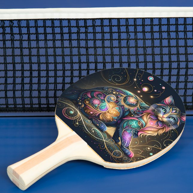 Raquette De Ping Pong Chat Fantastique#1 (Insitu)