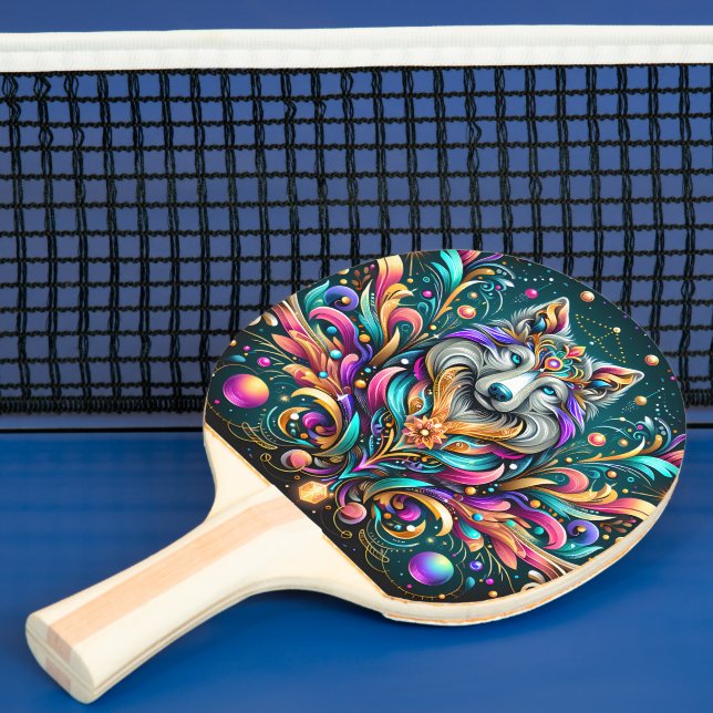 Raquette De Ping Pong Chat Fantastique#1 (Insitu)