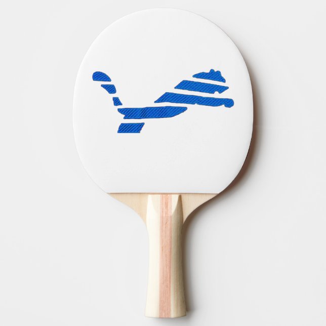 Raquette De Ping Pong Chat qui saute  (Devant)