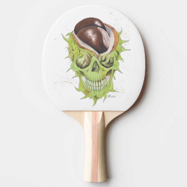 Raquette De Ping Pong Châtaignier (Devant)