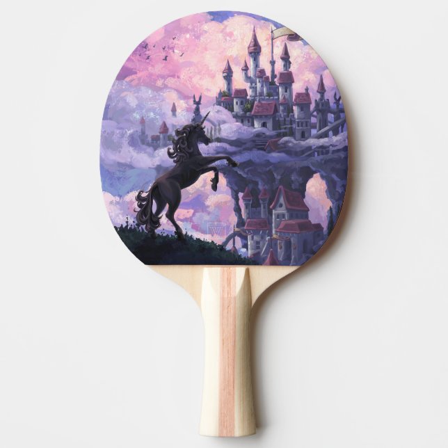 Raquette De Ping Pong Château Licorne (Devant)