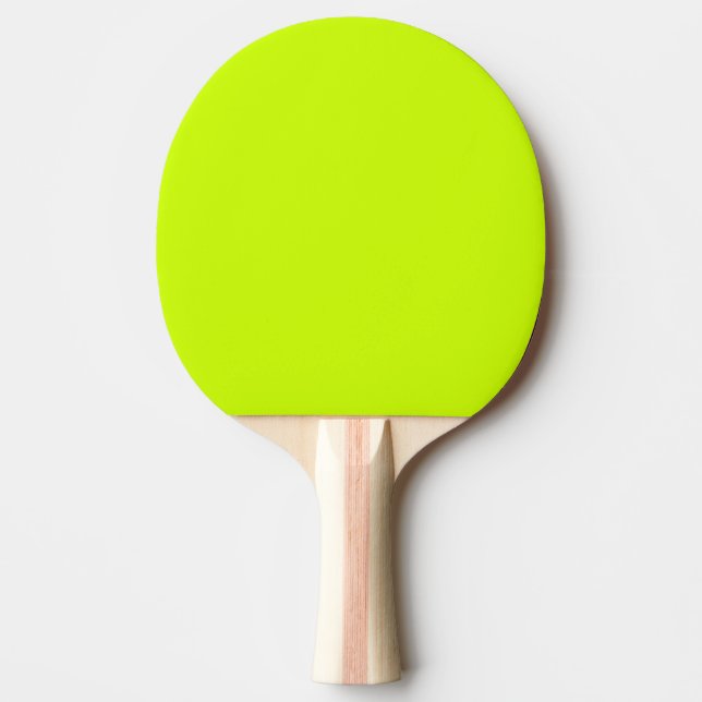 Raquette De Ping Pong Chaux électrique Couleur solide (Devant)