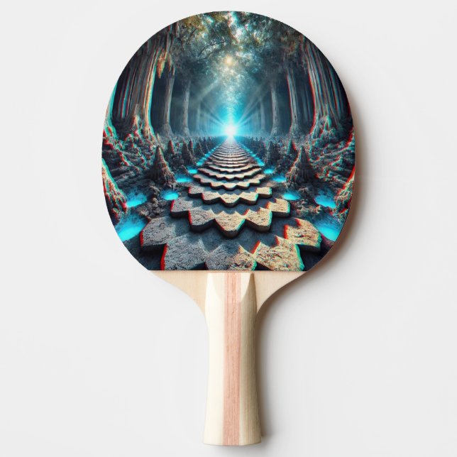 Raquette De Ping Pong Chemin de l'Infinité : La descente de la grotte de (Devant)