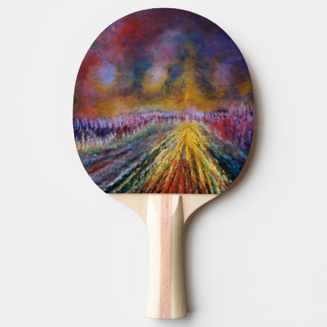 Raquette De Ping Pong Chemin pourpre (Devant)
