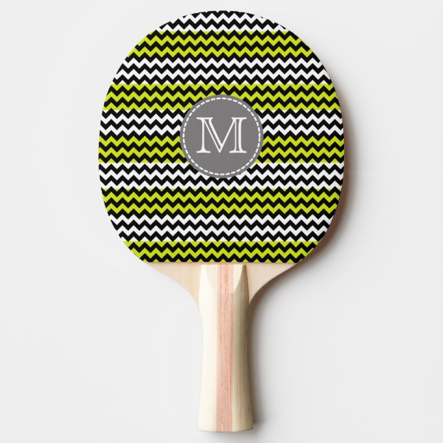 Raquette De Ping Pong Chevron Zigzag (Devant)