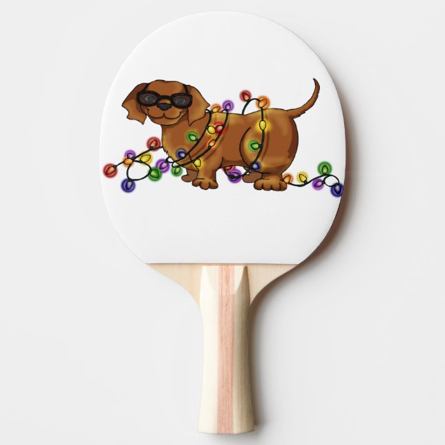 Raquette De Ping Pong Chien brillant (Devant)