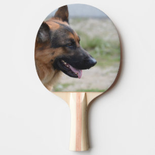 Raquette De Ping Pong Chien de berger allemand doux