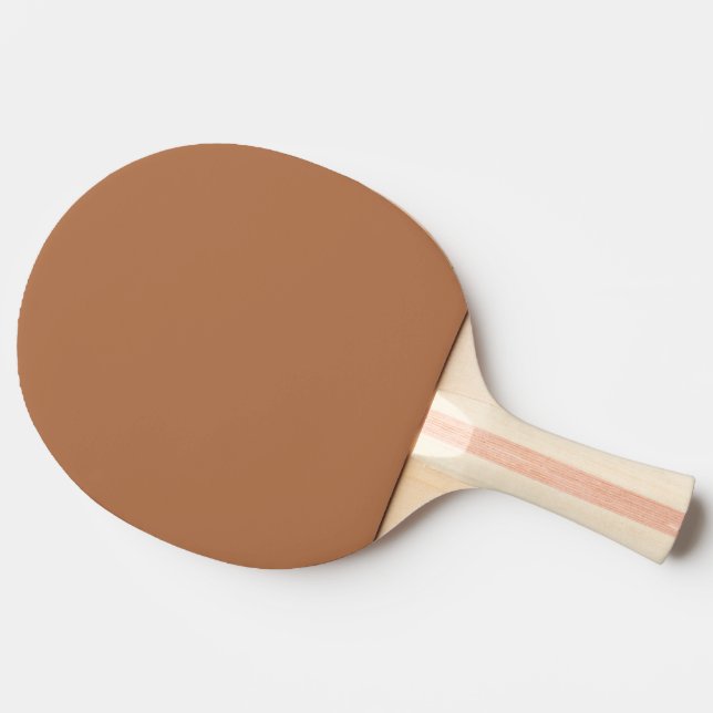 Raquette De Ping Pong chocolat au lait solide (Côté)