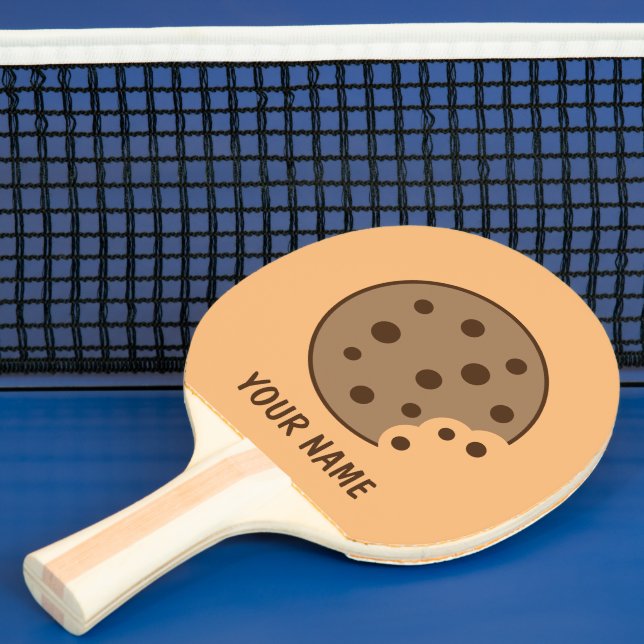 Raquette De Ping Pong Chocolat puce cookie table de tennis jeu (Insitu)