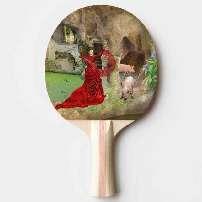 Raquette De Ping Pong Circe na Quinta da Regaleira (Devant)