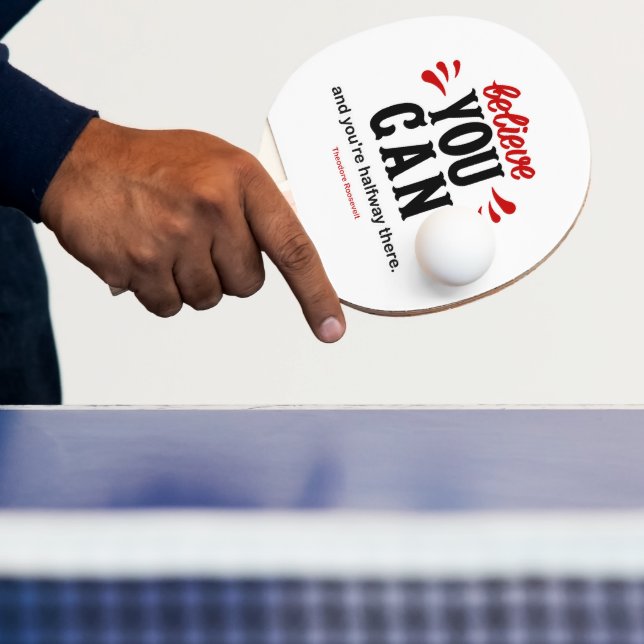 Raquette De Ping Pong Citation célèbre de l'élection présidentielle (Insitu)