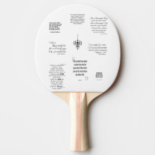 Raquette De Ping Pong Citations Audrey Hepburn