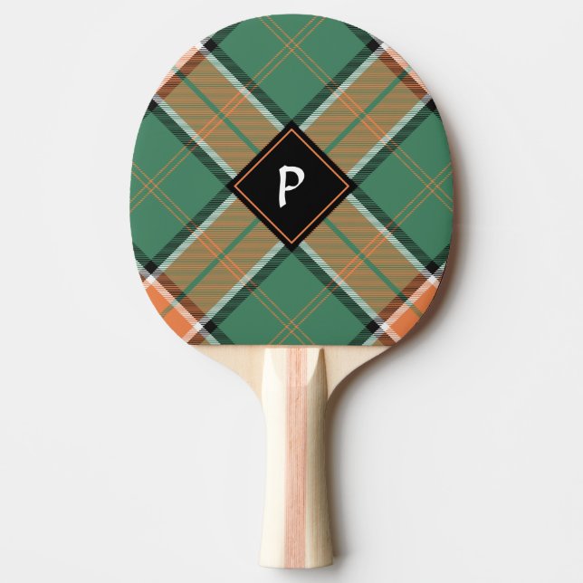 Raquette De Ping Pong Clan Pollock Tartan Ping Pong Paddle (Devant)